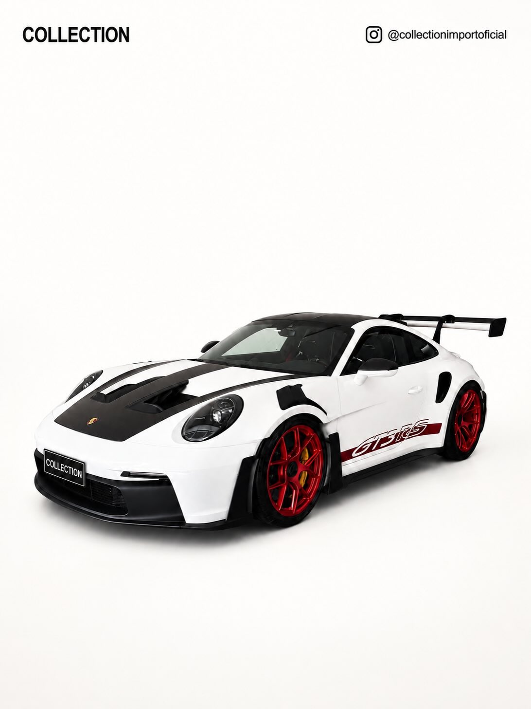 Porsche 911 GT3 RS Weissach branco